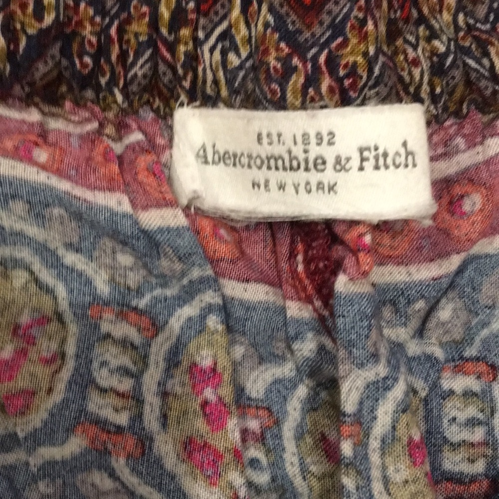 Abercrombie And Fitch Printed Pattern Shorts Small - image 3